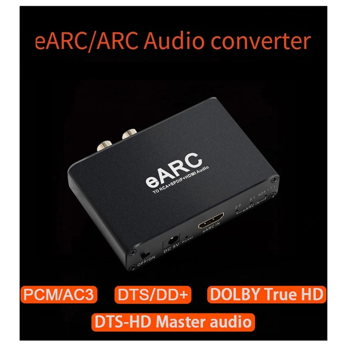 A42T HDMI ȣȯ EARC ARC   192Khz ȯ EARC-DTS Dolby Atoms AC3  RCA   